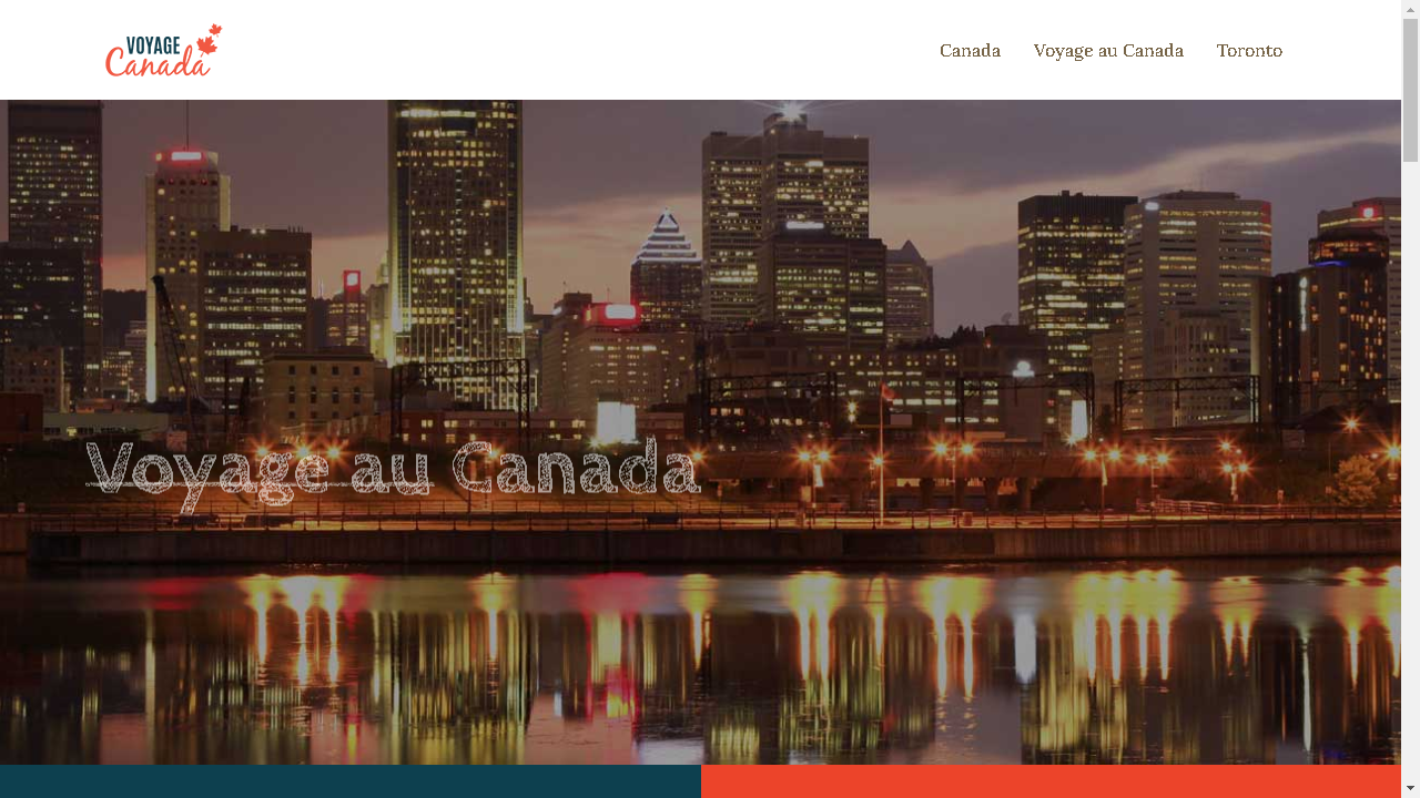 Capture d'écran de http://www.voyage-canada.info/